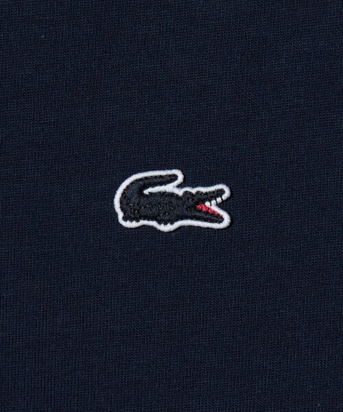 LACOSTE(ラコステ)の「<LACOSTE>アウトライン クロック クルーネック Tシャツ(Tシャツ/カットソー・メンズ・ブラック/ネイビー/ホワイト・L/M/XL/S)」の12枚目の写真