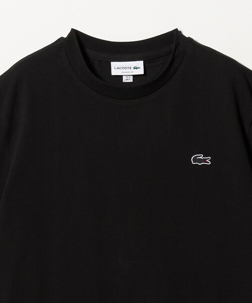 LACOSTE(ラコステ)の「<LACOSTE>アウトライン クロック クルーネック Tシャツ(Tシャツ/カットソー・メンズ・ブラック/ネイビー/ホワイト・L/M/XL/S)」の19枚目の写真