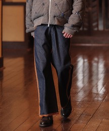 amok（アモク）の「HAND KNITTING DENIM PANTS（デニムパンツ）」