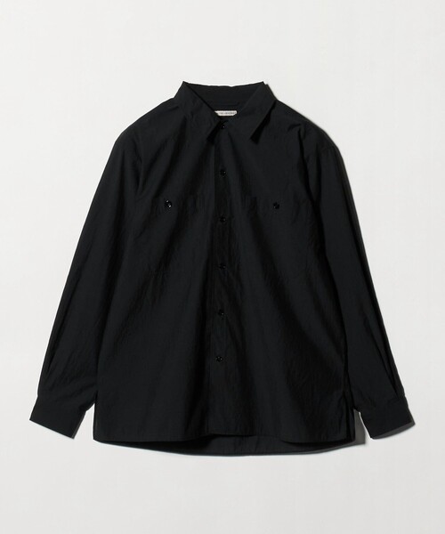 UNITED ARROWS（ユナイテッドアローズ）の「フェザーポプリン オーバーシャツ（シャツ/ブラウス・メンズ・ブラック/ライトブルー・XL/S/L/M）」の14枚目の写真