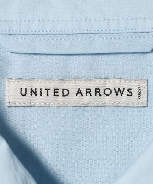 UNITED ARROWS（ユナイテッドアローズ）の「フェザーポプリン オーバーシャツ（シャツ/ブラウス・メンズ・ブラック/ライトブルー・XL/S/L/M）」の17枚目の写真