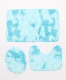 CERCA（チェルカ）の「Ein/【3点セット】トイレマット カバー 浴室マット ロングシャギー ふわふわ マット（バス/トイレグッズ）」