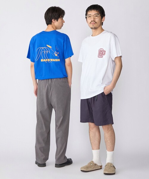 SHIPS(シップス)の「【WEB限定/SHIPS別注】THE DAY ON THE BEACH: THATS SURF LIFE ポケット Tシャツ(Tシャツ/カットソー・メンズ・オリーブ/レッド/ブルー・LARGE/MEDIUM/SMALL)」の4枚目の写真