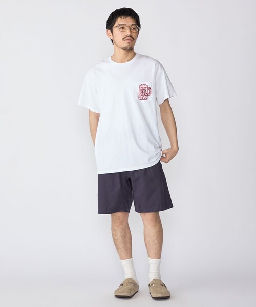 SHIPS(シップス)の「【WEB限定/SHIPS別注】THE DAY ON THE BEACH: THATS SURF LIFE ポケット Tシャツ(Tシャツ/カットソー・メンズ・オリーブ/レッド/ブルー・LARGE/MEDIUM/SMALL)」の6枚目の写真