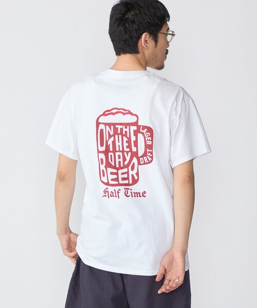 SHIPS(シップス)の「【WEB限定/SHIPS別注】THE DAY ON THE BEACH: THATS SURF LIFE ポケット Tシャツ(Tシャツ/カットソー・メンズ・オリーブ/レッド/ブルー・LARGE/MEDIUM/SMALL)」の9枚目の写真