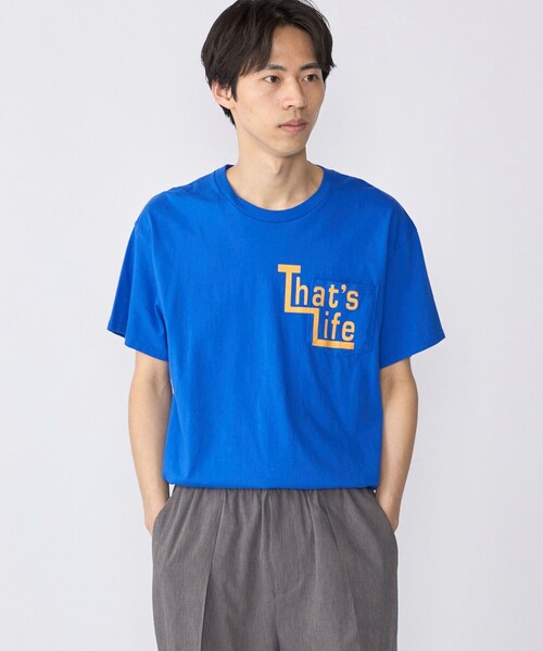 SHIPS(シップス)の「【WEB限定/SHIPS別注】THE DAY ON THE BEACH: THATS SURF LIFE ポケット Tシャツ(Tシャツ/カットソー・メンズ・オリーブ/レッド/ブルー・LARGE/MEDIUM/SMALL)」の20枚目の写真