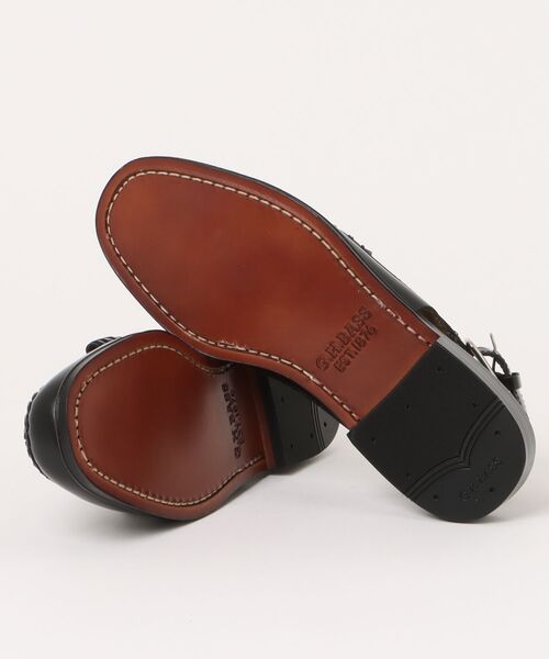 G.H.BASS(ジーエイチバス)の「G.H.BASS/BA11004 BLACK LEATHER SOLE(ローファー・メンズ・ブラック・6.5/7/7.5/8/8.5/9/9.5/10/6)」の3枚目の写真