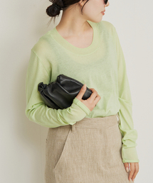 plage | R’IAM KNIT LONG TEE(ニット/セーター)