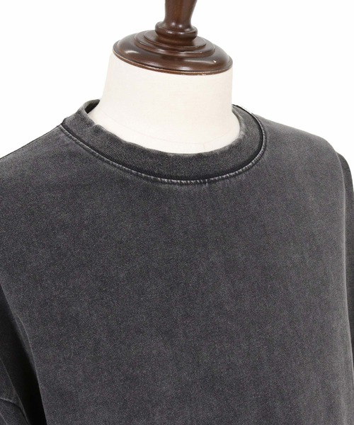 ADAM PATEK(アダムパテック)の「ADAMPATEK/gallagher aging embroidered long-sleeved T/刺繍入りエイジング加工ロングスリーブT(Tシャツ/カットソー・メンズ・ブラック/ホワイト/グリーン/ピンク・1/2)」の14枚目の写真