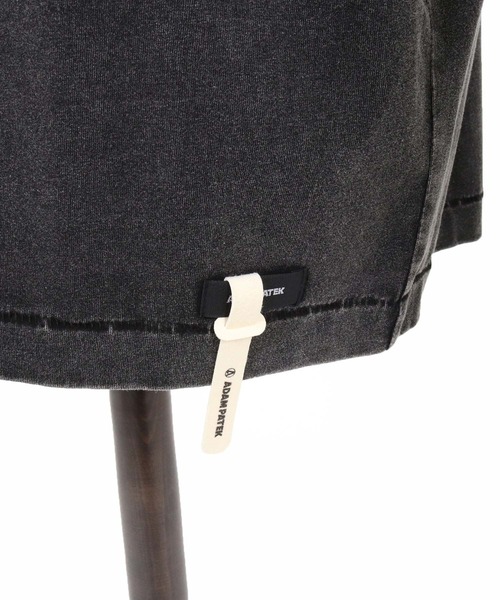 ADAM PATEK(アダムパテック)の「ADAMPATEK/gallagher aging embroidered long-sleeved T/刺繍入りエイジング加工ロングスリーブT(Tシャツ/カットソー・メンズ・ブラック/ホワイト/グリーン/ピンク・1/2)」の17枚目の写真