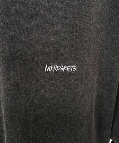 ADAM PATEK(アダムパテック)の「ADAMPATEK/gallagher aging embroidered long-sleeved T/刺繍入りエイジング加工ロングスリーブT(Tシャツ/カットソー・メンズ・ブラック/ホワイト/グリーン/ピンク・1/2)」の19枚目の写真