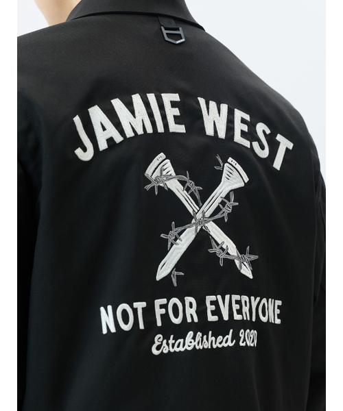 JAMIE WEST(ジェイミーウエスト)の「メタルカラーポイントワークジャケット (ブラック)(その他アウター・レディース・その他・MEDIUM/LARGE/X-LARGE)」の5枚目の写真