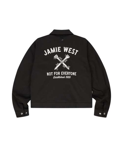 JAMIE WEST(ジェイミーウエスト)の「メタルカラーポイントワークジャケット (ブラック)(その他アウター・レディース・その他・MEDIUM/LARGE/X-LARGE)」の8枚目の写真