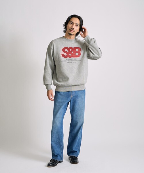Saturdays NYC(サタデーズ ニューヨークシティ )の「BEDWIN & THE HEARTBREAKERS x Saturdays NYC Ex.PRINTED SWEAT "BEAN TOWN"(スウェット・メンズ・チャコールグレー・L/M/XL)」の15枚目の写真
