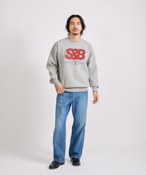 Saturdays NYC(サタデーズ ニューヨークシティ )の「BEDWIN & THE HEARTBREAKERS x Saturdays NYC Ex.PRINTED SWEAT "BEAN TOWN"(スウェット・メンズ・チャコールグレー・L/M/XL)」の16枚目の写真