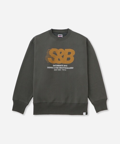 Saturdays NYC(サタデーズ ニューヨークシティ )の「BEDWIN & THE HEARTBREAKERS x Saturdays NYC Ex.PRINTED SWEAT "BEAN TOWN"(スウェット・メンズ・チャコールグレー・L/M/XL)」の18枚目の写真