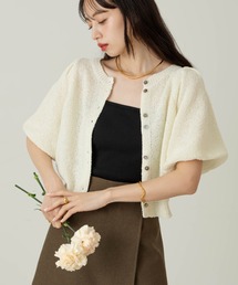 balloon short denim jacket/バルーンショートデニムジャケット