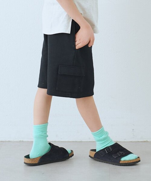 CIAOPANIC TYPY(チャオパニックティピー)の「【KIDS】スウェットカーゴショーツ(その他パンツ・キッズ・グレー/ブラック・XX-LARGE/X-LARGE/MEDIUM/SMALL/LARGE)」の3枚目の写真