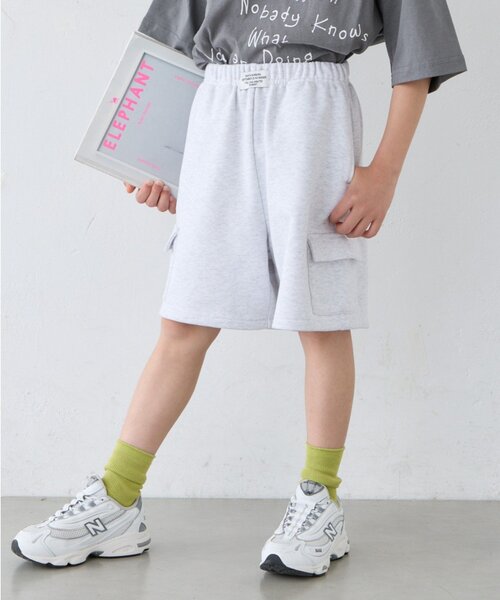 CIAOPANIC TYPY(チャオパニックティピー)の「【KIDS】スウェットカーゴショーツ(その他パンツ・キッズ・グレー/ブラック・XX-LARGE/X-LARGE/MEDIUM/SMALL/LARGE)」の6枚目の写真