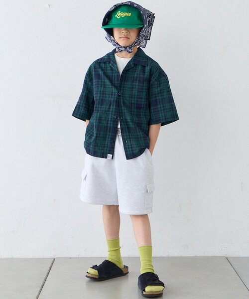 CIAOPANIC TYPY(チャオパニックティピー)の「【KIDS】スウェットカーゴショーツ(その他パンツ・キッズ・グレー/ブラック・XX-LARGE/X-LARGE/MEDIUM/SMALL/LARGE)」の8枚目の写真