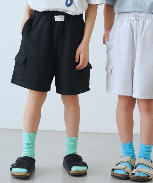 CIAOPANIC TYPY(チャオパニックティピー)の「【KIDS】スウェットカーゴショーツ(その他パンツ・キッズ・グレー/ブラック・XX-LARGE/X-LARGE/MEDIUM/SMALL/LARGE)」の12枚目の写真