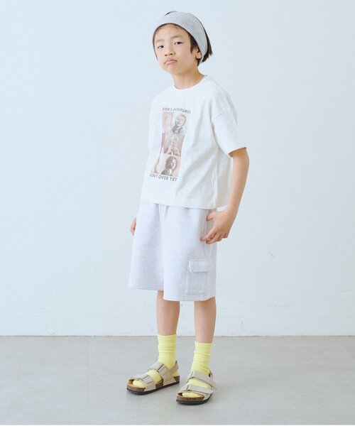 CIAOPANIC TYPY(チャオパニックティピー)の「【KIDS】スウェットカーゴショーツ(その他パンツ・キッズ・グレー/ブラック・XX-LARGE/X-LARGE/MEDIUM/SMALL/LARGE)」の14枚目の写真