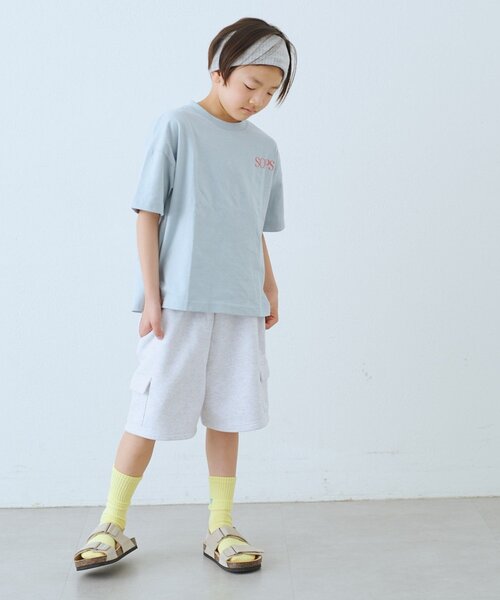 CIAOPANIC TYPY(チャオパニックティピー)の「【KIDS】スウェットカーゴショーツ(その他パンツ・キッズ・グレー/ブラック・XX-LARGE/X-LARGE/MEDIUM/SMALL/LARGE)」の15枚目の写真