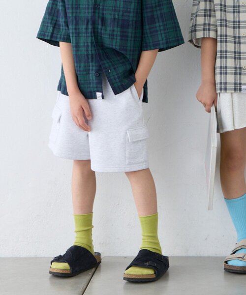 CIAOPANIC TYPY(チャオパニックティピー)の「【KIDS】スウェットカーゴショーツ(その他パンツ・キッズ・グレー/ブラック・XX-LARGE/X-LARGE/MEDIUM/SMALL/LARGE)」の16枚目の写真