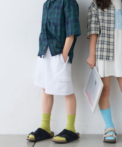 CIAOPANIC TYPY(チャオパニックティピー)の「【KIDS】スウェットカーゴショーツ(その他パンツ・キッズ・グレー/ブラック・XX-LARGE/X-LARGE/MEDIUM/SMALL/LARGE)」の17枚目の写真