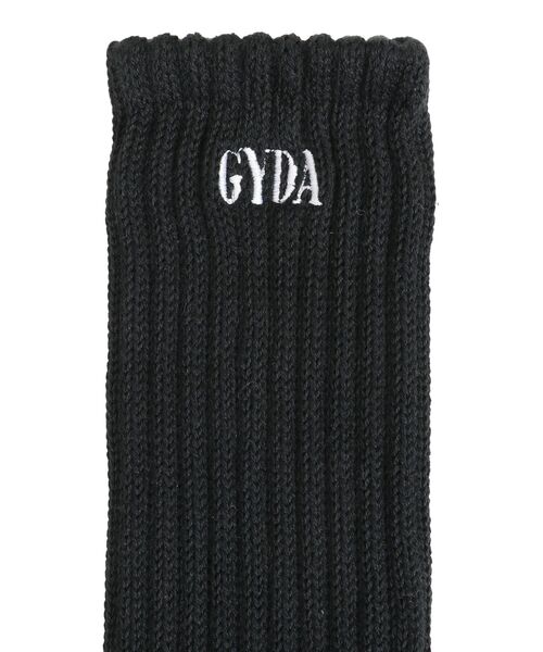 GYDA(ジェイダ)の「【GYDA×靴下屋】刺繍アメリブソックス(ソックス/靴下・レディース・オフホワイト/ブラック・FREE)」の21枚目の写真