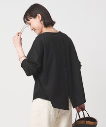 バック スリット プルオーバー