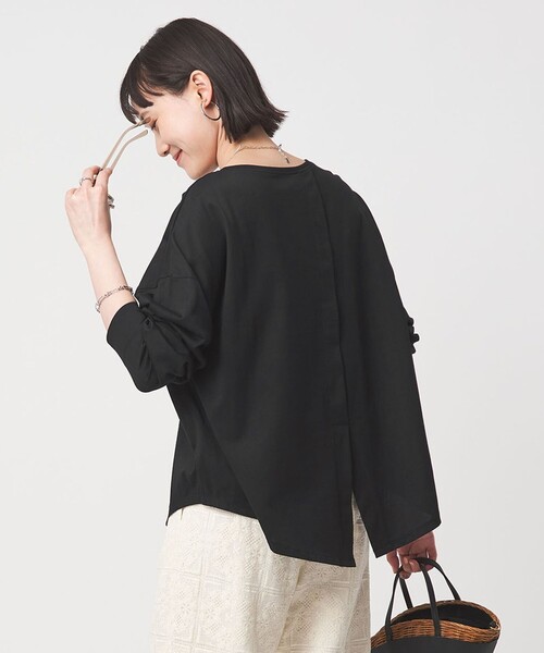 バック スリット プルオーバー（Tシャツ/カットソー）｜green label