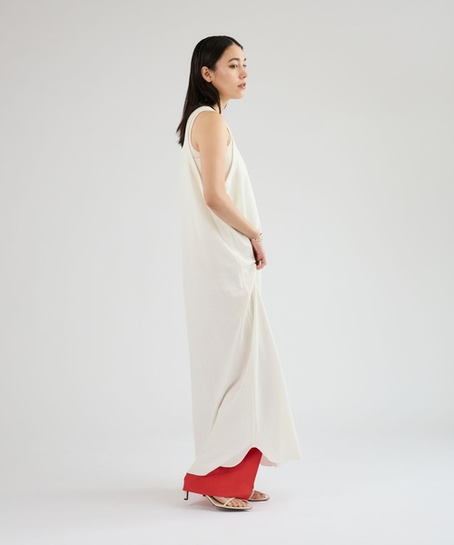 Chaos（カオス）の「Chaos(カオス)/ ◇REMI RELIEF◇Ｗタックワンピース（ワンピース・レディース・スミクロ/ホワイト・FREE）」の4枚目の写真