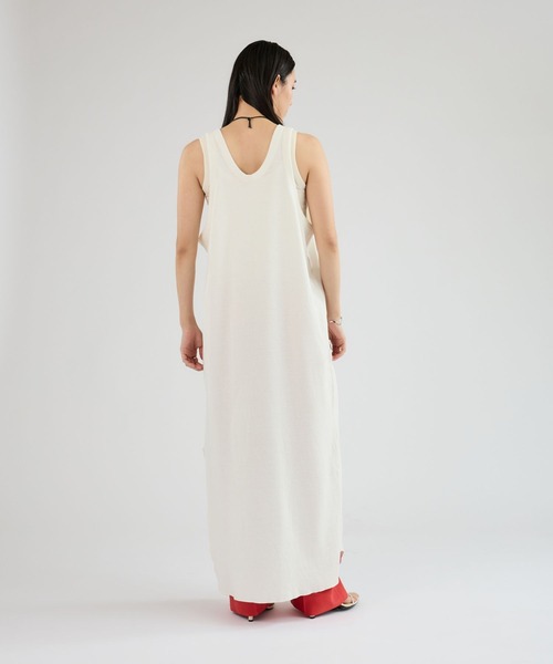 Chaos（カオス）の「Chaos(カオス)/ ◇REMI RELIEF◇Ｗタックワンピース（ワンピース・レディース・スミクロ/ホワイト・FREE）」の6枚目の写真