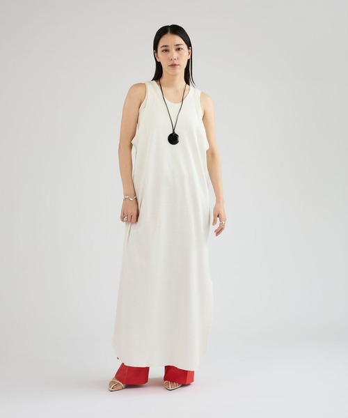 Chaos（カオス）の「Chaos(カオス)/ ◇REMI RELIEF◇Ｗタックワンピース（ワンピース・レディース・スミクロ/ホワイト・FREE）」の7枚目の写真