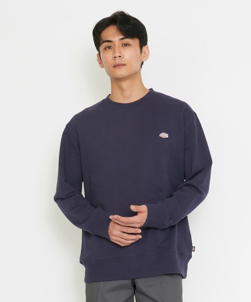 セール】Dickies/ディッキーズ ワッペンクルーネック スウェット