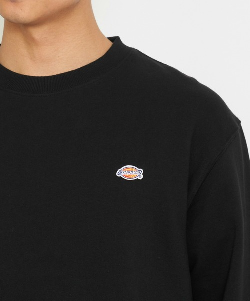 Dickies(ディッキーズ)の「Dickies/ディッキーズ ワッペンクルーネック スウェット/ブランドロゴTシャツ/長袖(スウェット・メンズ・ネイビー/オリーブ/ブラック/ヘザーグレー・MEDIUM/LARGE/X-LARGE/3L)」の11枚目の写真