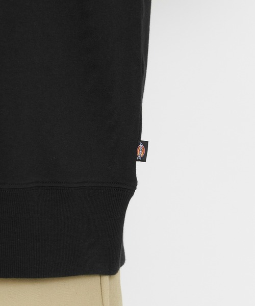 Dickies(ディッキーズ)の「Dickies/ディッキーズ ワッペンクルーネック スウェット/ブランドロゴTシャツ/長袖(スウェット・メンズ・ネイビー/オリーブ/ブラック/ヘザーグレー・MEDIUM/LARGE/X-LARGE/3L)」の12枚目の写真