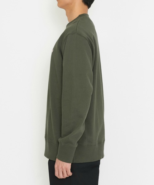 Dickies(ディッキーズ)の「Dickies/ディッキーズ ワッペンクルーネック スウェット/ブランドロゴTシャツ/長袖(スウェット・メンズ・ネイビー/オリーブ/ブラック/ヘザーグレー・MEDIUM/LARGE/X-LARGE/3L)」の15枚目の写真