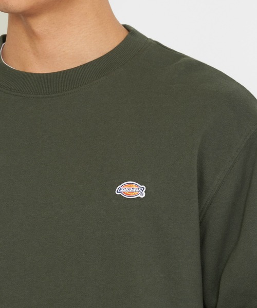 Dickies(ディッキーズ)の「Dickies/ディッキーズ ワッペンクルーネック スウェット/ブランドロゴTシャツ/長袖(スウェット・メンズ・ネイビー/オリーブ/ブラック/ヘザーグレー・MEDIUM/LARGE/X-LARGE/3L)」の18枚目の写真