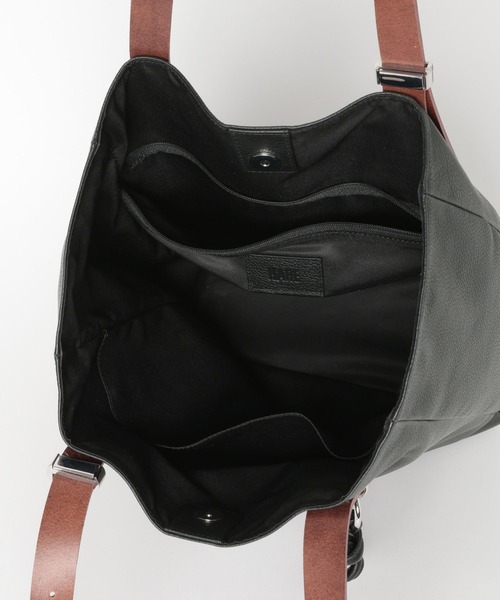 HARE（ハレ）の「レザーベルトトート(HARE)（トートバッグ・メンズ・ブラック・FREE）」の13枚目の写真