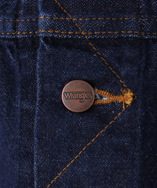 Wrangler（ラングラー）の「【WEB＋一部店舗限定】Wrangler / ラングラー OVERSIZE BOYS JACKET OneWash（デニムジャケット・レディース・ネイビー・MEDIUM）」の18枚目の写真