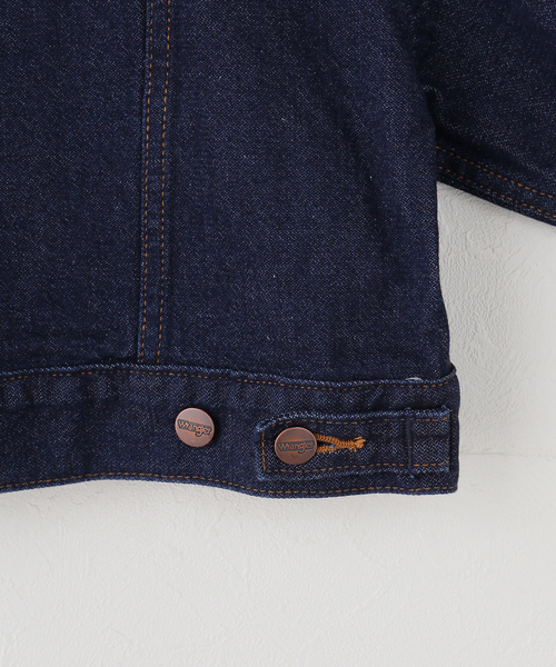 Wrangler（ラングラー）の「【WEB＋一部店舗限定】Wrangler / ラングラー OVERSIZE BOYS JACKET OneWash（デニムジャケット・レディース・ネイビー・MEDIUM）」の17枚目の写真