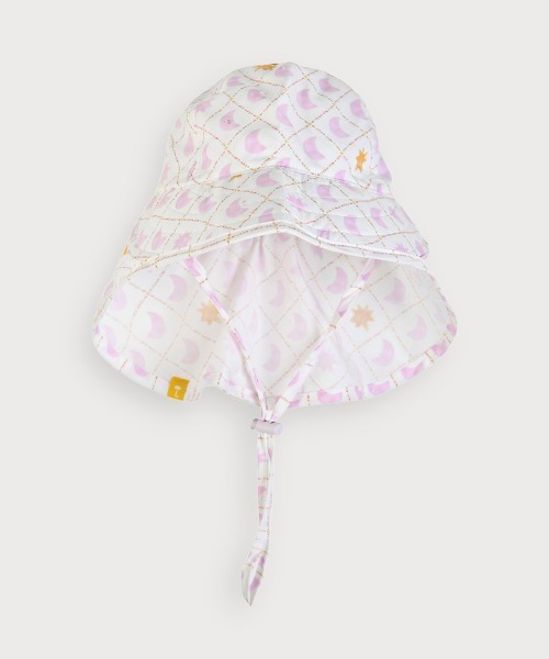 moimoln(モイモルン)の「サン&ムーンUVカットバケットハット・帽子(ハット・キッズ・ミント/ピンク・46cm/48cm/50cm/52cm)」の2枚目の写真