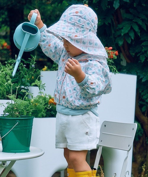 moimoln(モイモルン)の「サン&ムーンUVカットバケットハット・帽子(ハット・キッズ・ミント/ピンク・46cm/48cm/50cm/52cm)」の8枚目の写真