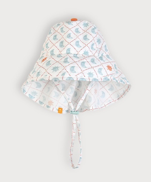 moimoln(モイモルン)の「サン&ムーンUVカットバケットハット・帽子(ハット・キッズ・ミント/ピンク・46cm/48cm/50cm/52cm)」の3枚目の写真