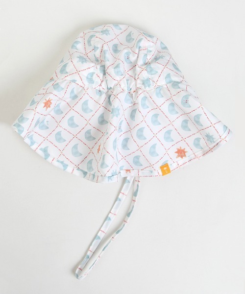 moimoln(モイモルン)の「サン&ムーンUVカットバケットハット・帽子(ハット・キッズ・ミント/ピンク・46cm/48cm/50cm/52cm)」の5枚目の写真