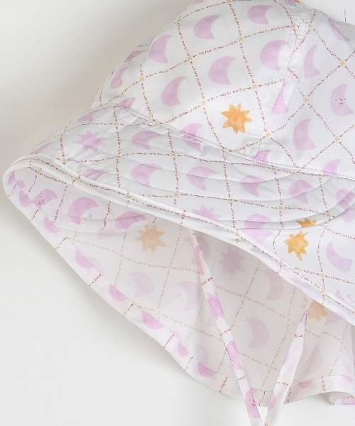 moimoln(モイモルン)の「サン&ムーンUVカットバケットハット・帽子(ハット・キッズ・ミント/ピンク・46cm/48cm/50cm/52cm)」の11枚目の写真