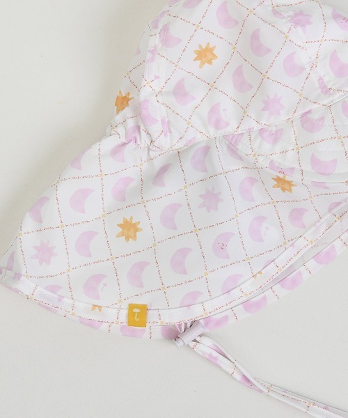 moimoln(モイモルン)の「サン&ムーンUVカットバケットハット・帽子(ハット・キッズ・ミント/ピンク・46cm/48cm/50cm/52cm)」の12枚目の写真