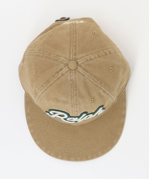 POLO RALPH LAUREN（ポロ ラルフ ローレン）の「＜POLO RALPH LAUREN＞Ralph ロゴキャップ（キャップ・レディース・ベージュ・FREE）」の5枚目の写真